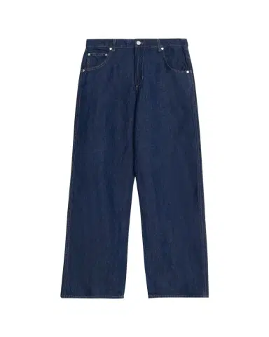 TWP Blue Jean Baby in Cotton-Linen Denim | Thumbnail 1 TWP Blue Jean Baby in Cotton-Linen Denim | Thumbnail 1