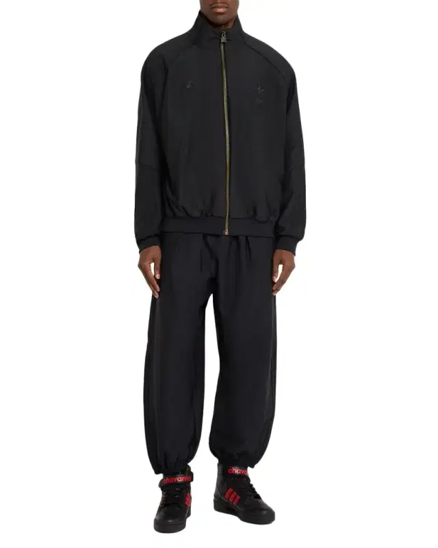 x Willy Chavarria Men 's Dress Twill Track Jacket