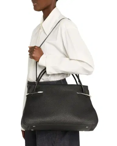 Givenchy Pinch Large Shoulder Bag in Grain Leather | Thumbnail 1 Givenchy Pinch Large Shoulder Bag in Grain Leather | Thumbnail 1