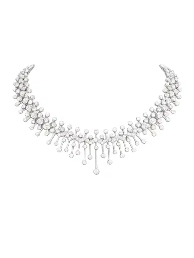 Wish Fine Jewelry 11.34ct Diamond 18K Gold Statement Floating Tennis Necklace | Thumbnail 1 Wish Fine Jewelry 11.34ct Diamond 18K Gold Statement Floating Tennis Necklace | Thumbnail 1