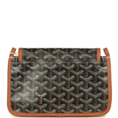 goyard Goyard Goyardine Canvas Black and Tan Ladybug Plumet Pocket Wallet Palladium Hardware | Thumbnail 4 goyard Goyard Goyardine Canvas Black and Tan Ladybug Plumet Pocket Wallet Palladium Hardware | Thumbnail 4