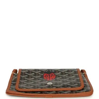 goyard Goyard Goyardine Canvas Black and Tan Ladybug Plumet Pocket Wallet Palladium Hardware | Thumbnail 6 goyard Goyard Goyardine Canvas Black and Tan Ladybug Plumet Pocket Wallet Palladium Hardware | Thumbnail 6