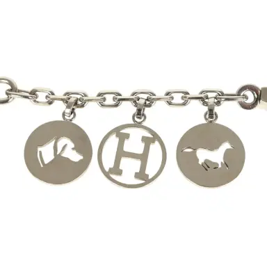 HERMÈS Pre-owned Hermes Breloque Olga Bag Charm Palladium Hardware | Thumbnail 2 HERMÈS Pre-owned Hermes Breloque Olga Bag Charm Palladium Hardware | Thumbnail 2