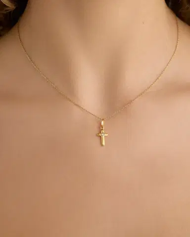Jennifer Fisher Cross Necklace | Thumbnail 2 Jennifer Fisher Cross Necklace | Thumbnail 2