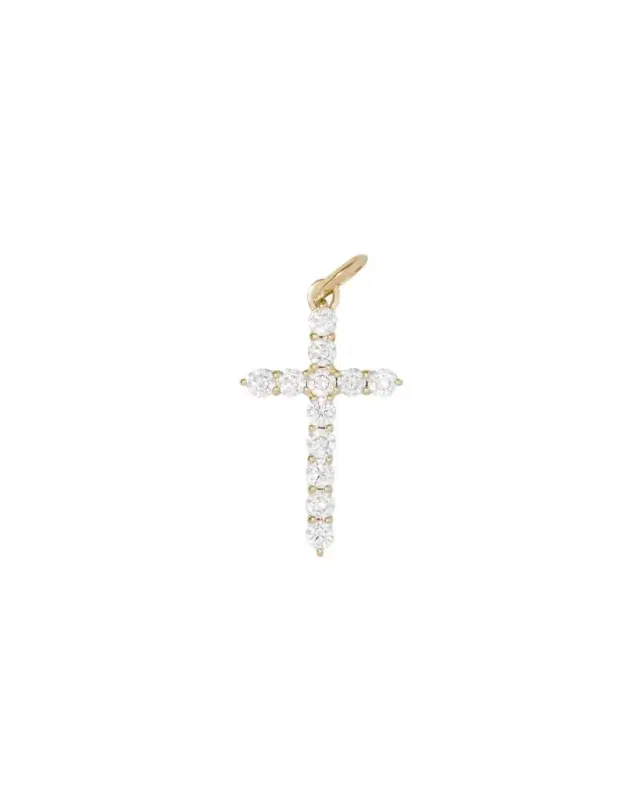 Jennifer Fisher Large Floating Diamond Cross
