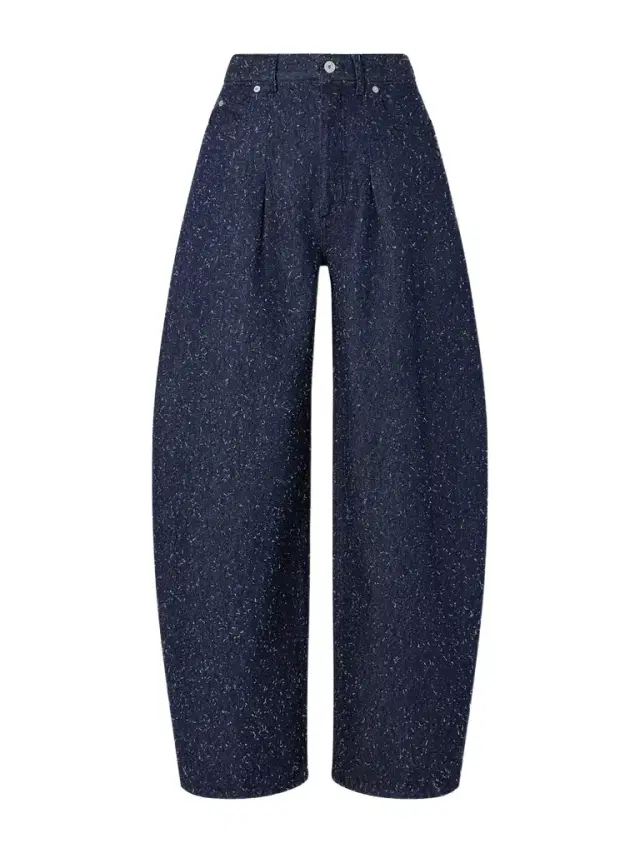 Ovalo High-rise Barrel-leg Jeans