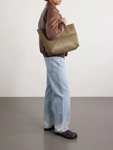 Loewe Puzzle Fold Textured-Leather Tote - Men | Thumbnail 3 Loewe Puzzle Fold Textured-Leather Tote - Men | Thumbnail 3