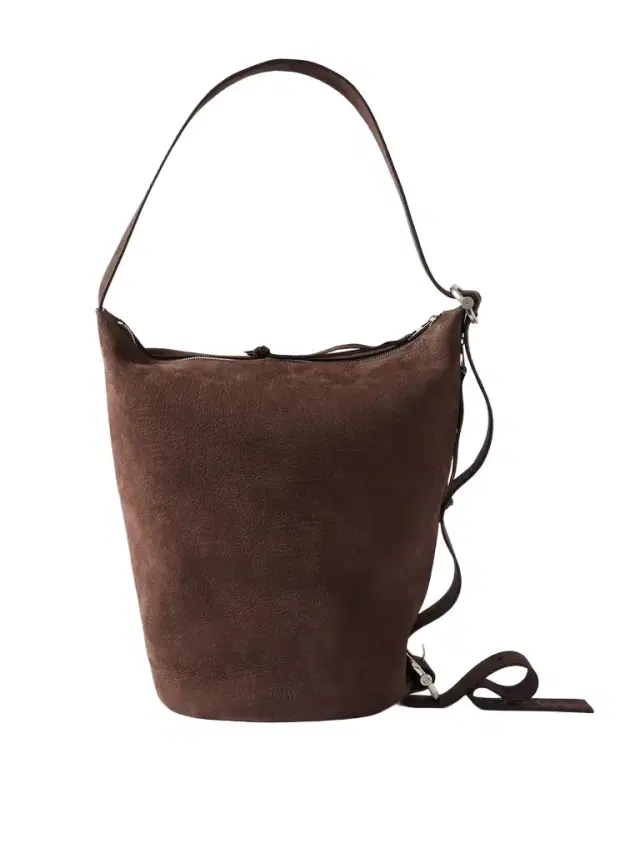 Loop Medium Logo-Debossed Nubuck Bucket Bag - Men Loop Medium Logo-Debossed Nubuck Bucket Bag - Men