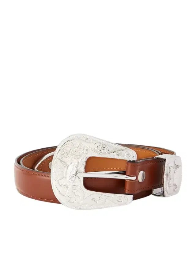 Papillon 2.5cm Leather Belt - Men