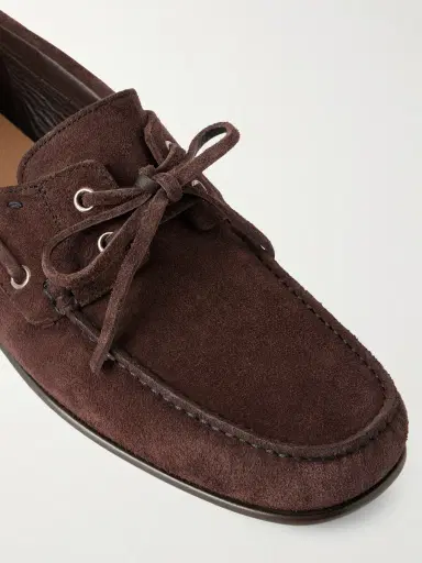 Valentino Garavani Logo-Embellished Suede Loafers - Men | Thumbnail 5 Valentino Garavani Logo-Embellished Suede Loafers - Men | Thumbnail 5