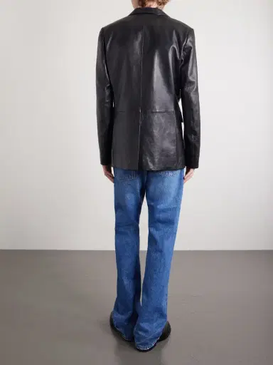 Acne Studios Leather Jacket - Men | Thumbnail 4