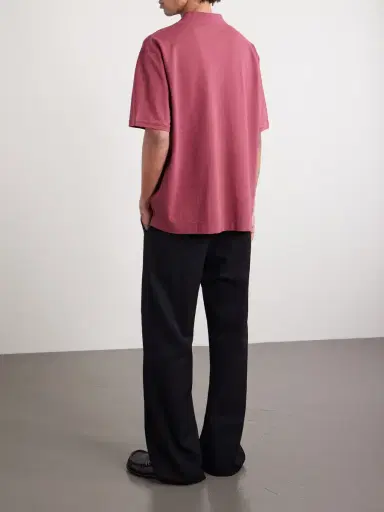 Acne Studios Egnes Logo-Embroidered Cotton Piqué Polo Shirt - Men | Thumbnail 4 Acne Studios Egnes Logo-Embroidered Cotton Piqué Polo Shirt - Men | Thumbnail 4
