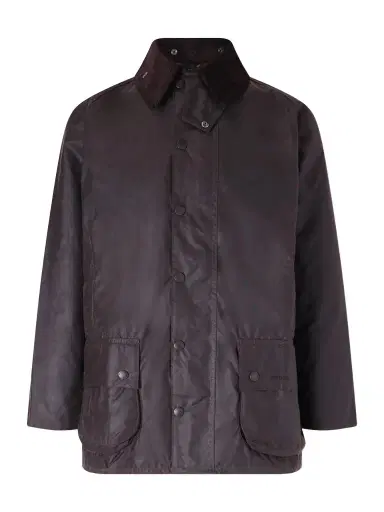 Barbour Beaufort Corduroy-Trimmed Waxed-Cotton Jacket - Men | Thumbnail 1