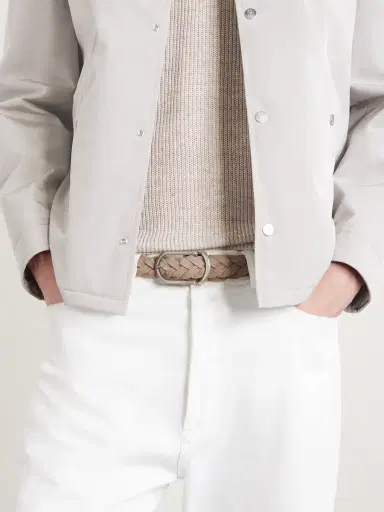 Brunello Cucinelli 3cm Woven Suede Belt - Men | Thumbnail 3 Brunello Cucinelli 3cm Woven Suede Belt - Men | Thumbnail 3