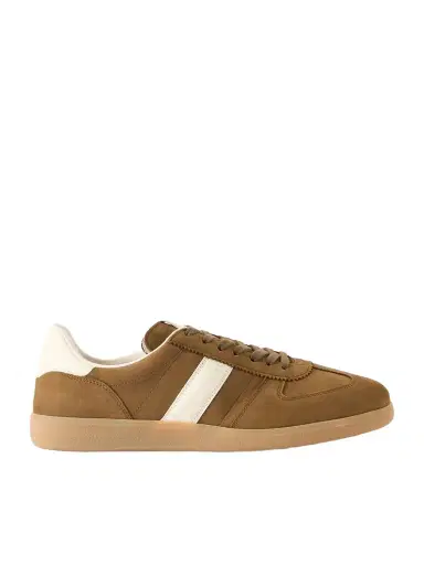 Tom Ford Terence Leather-Trimmed Nubuck Sneakers - Men | Thumbnail 1 Tom Ford Terence Leather-Trimmed Nubuck Sneakers - Men | Thumbnail 1