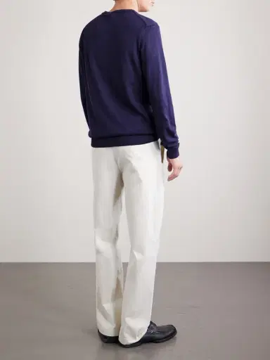 MR P. Linen and Cotton-Blend Sweater - Men | Thumbnail 4