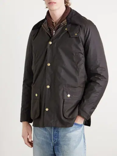 Barbour Ashby Corduroy-Trimmed Waxed-Cotton Jacket - Men | Thumbnail 3 Barbour Ashby Corduroy-Trimmed Waxed-Cotton Jacket - Men | Thumbnail 3