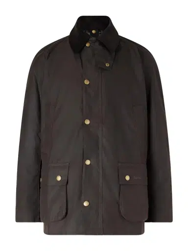 Barbour Ashby Corduroy-Trimmed Waxed-Cotton Jacket - Men | Thumbnail 1 Barbour Ashby Corduroy-Trimmed Waxed-Cotton Jacket - Men | Thumbnail 1