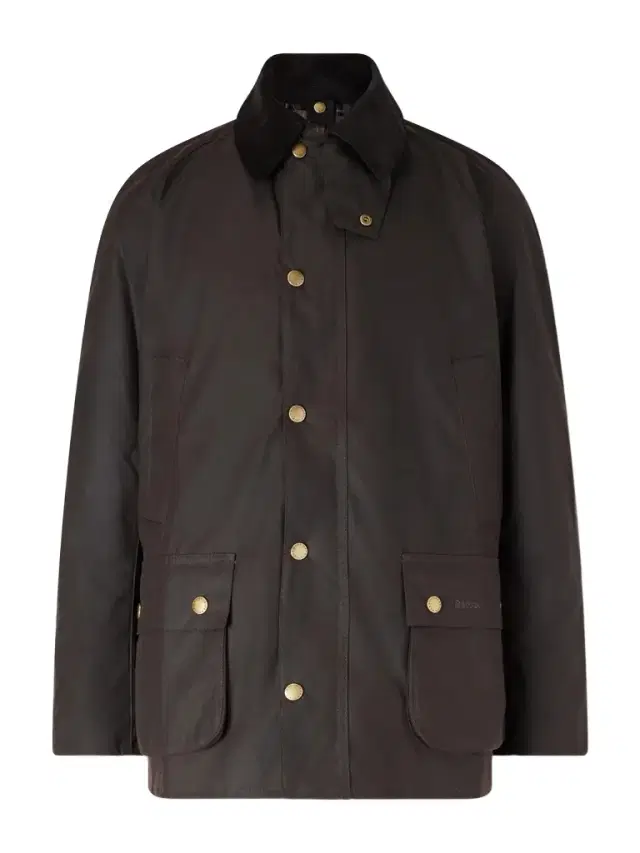Barbour Ashby Corduroy-Trimmed Waxed-Cotton Jacket - Men