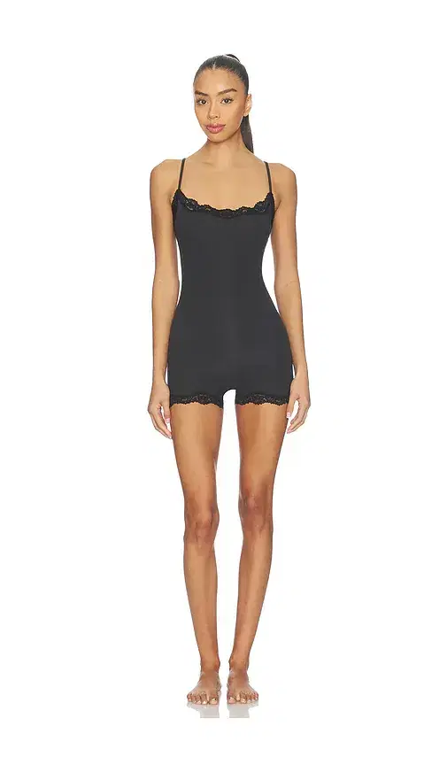 Fits Everybody Lace Triangle Onesie