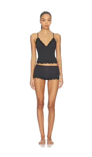 Skims Fits Everybody Lace Cami And Boyshort Set | Thumbnail 1 Skims Fits Everybody Lace Cami And Boyshort Set | Thumbnail 1