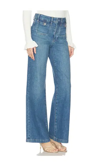 PAIGE Anessa Rounded Pockets Jeans | Thumbnail 2