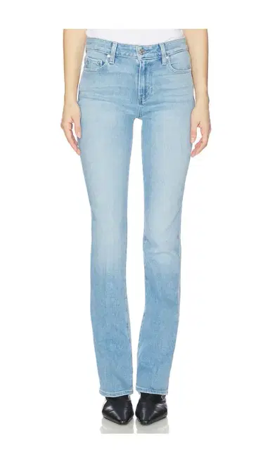 PAIGE High Rise Manhattan Boot Jeans | Thumbnail 1 PAIGE High Rise Manhattan Boot Jeans | Thumbnail 1