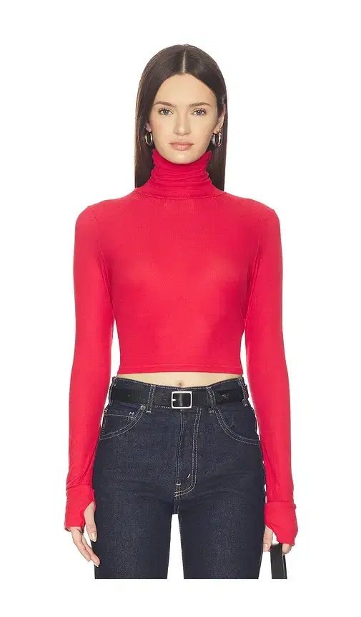 Cormac Turtleneck Crop Top
