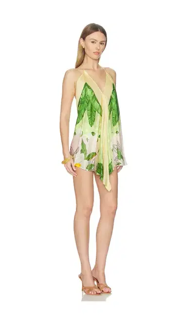 Verandah Handkerchief Mini Dress | Thumbnail 2