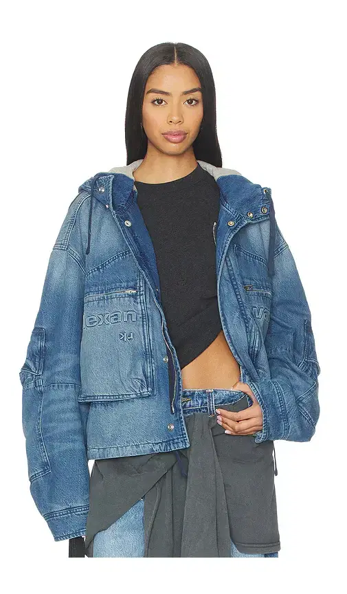 Cropped Cargo Jacket