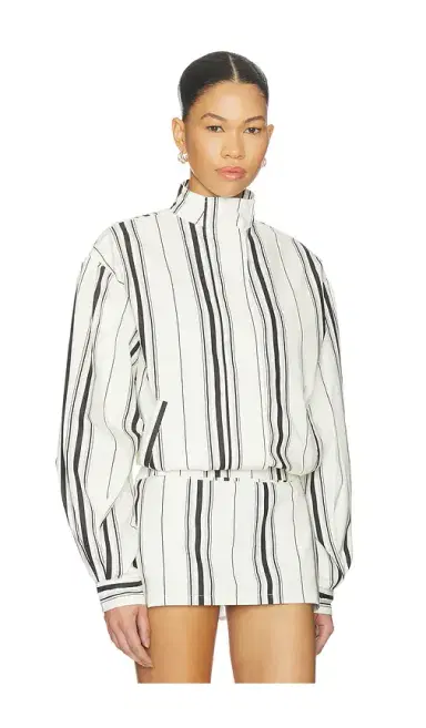 Yellow The Label Stacy Cotton Boxy Jacket | Thumbnail 2