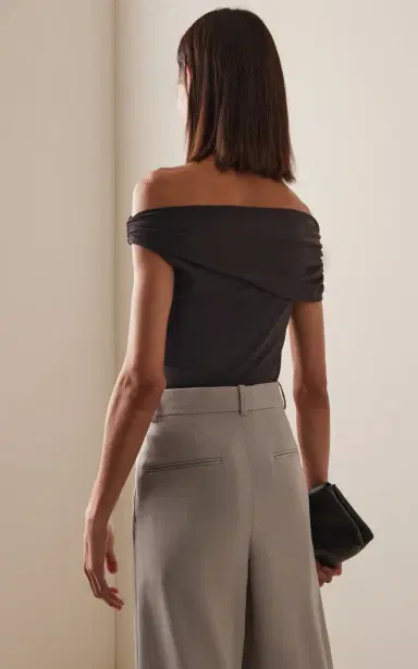 AGOLDE Sherilyn Off-The-Shoulder Jersey Bodysuit | Thumbnail 4 AGOLDE Sherilyn Off-The-Shoulder Jersey Bodysuit | Thumbnail 4