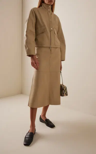 By Malene Birger Suzanne Leather Jacket | Thumbnail 3