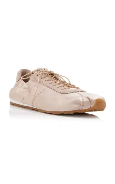 Miu Miu Plume Satin Sneakers | Thumbnail 4 Miu Miu Plume Satin Sneakers | Thumbnail 4