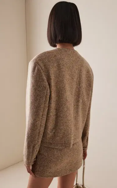 Blazé Milano Seanna Gliss Alpaca-Wool Bolero | Thumbnail 4 Blazé Milano Seanna Gliss Alpaca-Wool Bolero | Thumbnail 4