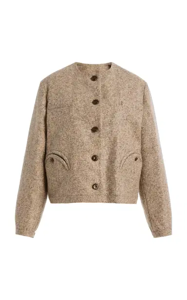Blazé Milano Seanna Gliss Alpaca-Wool Bolero | Thumbnail 6 Blazé Milano Seanna Gliss Alpaca-Wool Bolero | Thumbnail 6