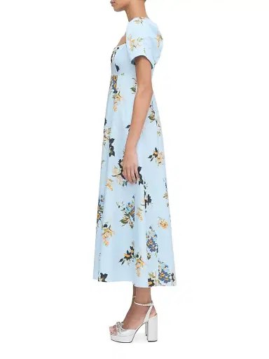Hill House Home Women's The Matilda Dress - Sloane Floral - Size Small | Thumbnail 3