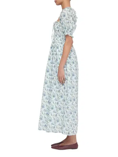 Hill House Home Women's The Scarlett Midi Nap Dress - English Daisy - Size Medium | Thumbnail 3