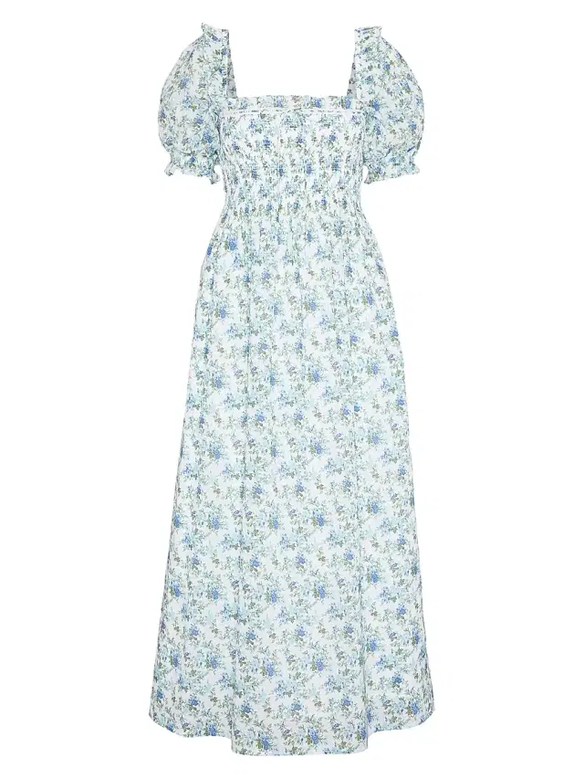 Hill House Home Women's The Scarlett Midi Nap Dress - English Daisy