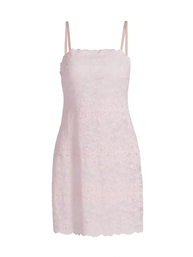 Women's Peony Lace Nightgown - Pink Sky