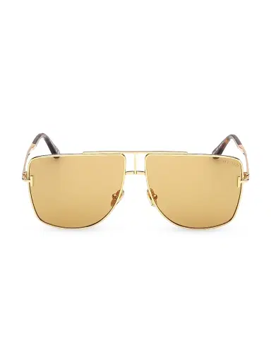 Tom Ford Men's Eliott-02 59MM Geometric Aviator Sunglasses | Thumbnail 2 Tom Ford Men's Eliott-02 59MM Geometric Aviator Sunglasses | Thumbnail 2