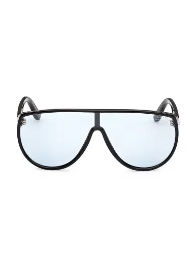 TOM FORD Women's Achilles Shield Eyeglasses - Black Blue | Thumbnail 2