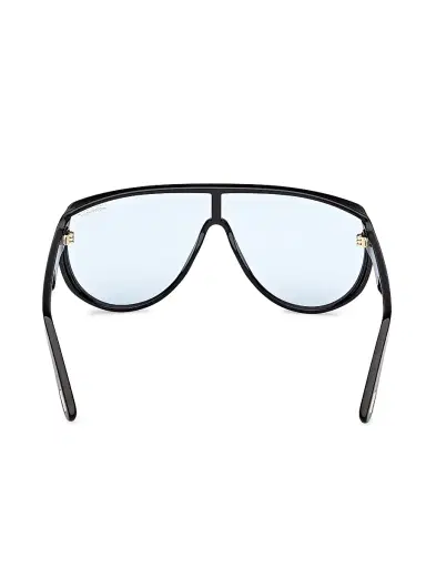 TOM FORD Women's Achilles Shield Eyeglasses - Black Blue | Thumbnail 5