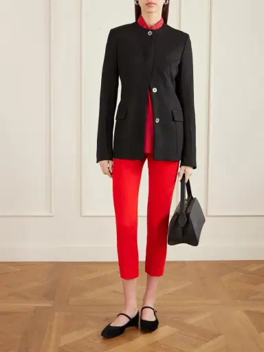 Tove Drew Cropped Stretch-crepe Skinny Pants | Thumbnail 2