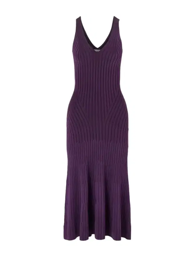 Twyla Ribbed-knit Midi Dress