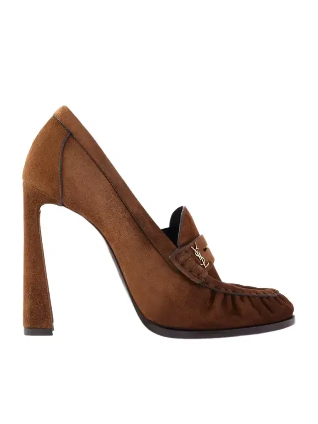 Le Loafer Embellished Suede Pumps