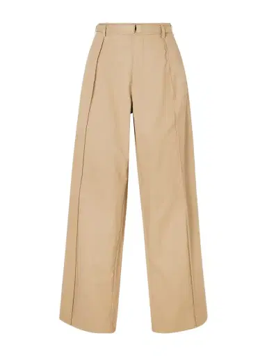 Co Belted tton And Linen-blend Wide-leg Pants | Thumbnail 1 Co Belted tton And Linen-blend Wide-leg Pants | Thumbnail 1