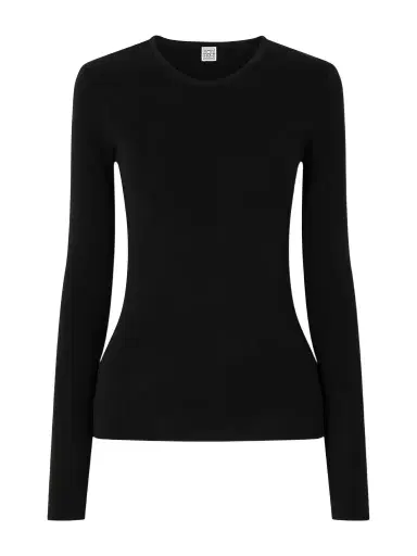 TOTEME Garderob Organic Cotton-jersey Top | Thumbnail 1
