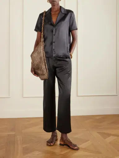 Saint Laurent Cassandra Logo-embellished Leopard-print Canvas Sandals | Thumbnail 4 Saint Laurent Cassandra Logo-embellished Leopard-print Canvas Sandals | Thumbnail 4