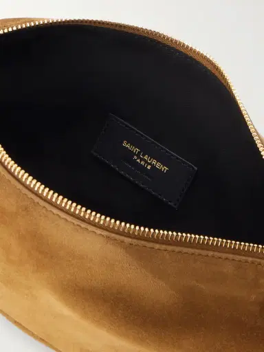 Saint Laurent Amalia Mini Suede Shoulder Bag | Thumbnail 6